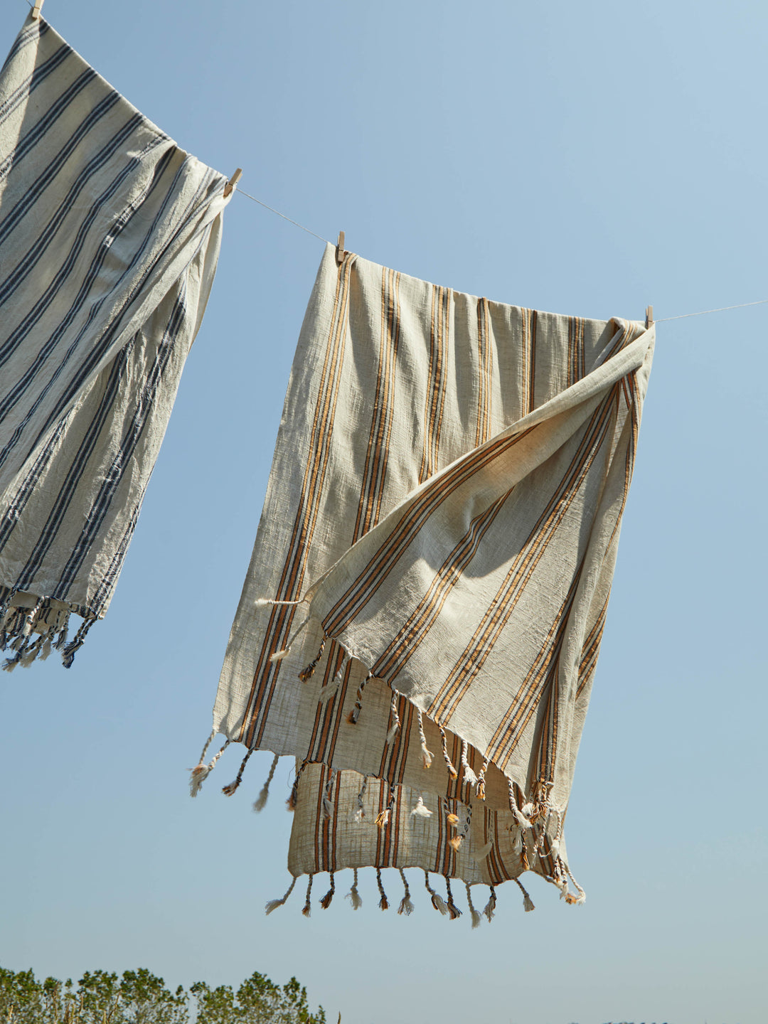 Linen + Organic Cotton Fouta - Thumbnail 4