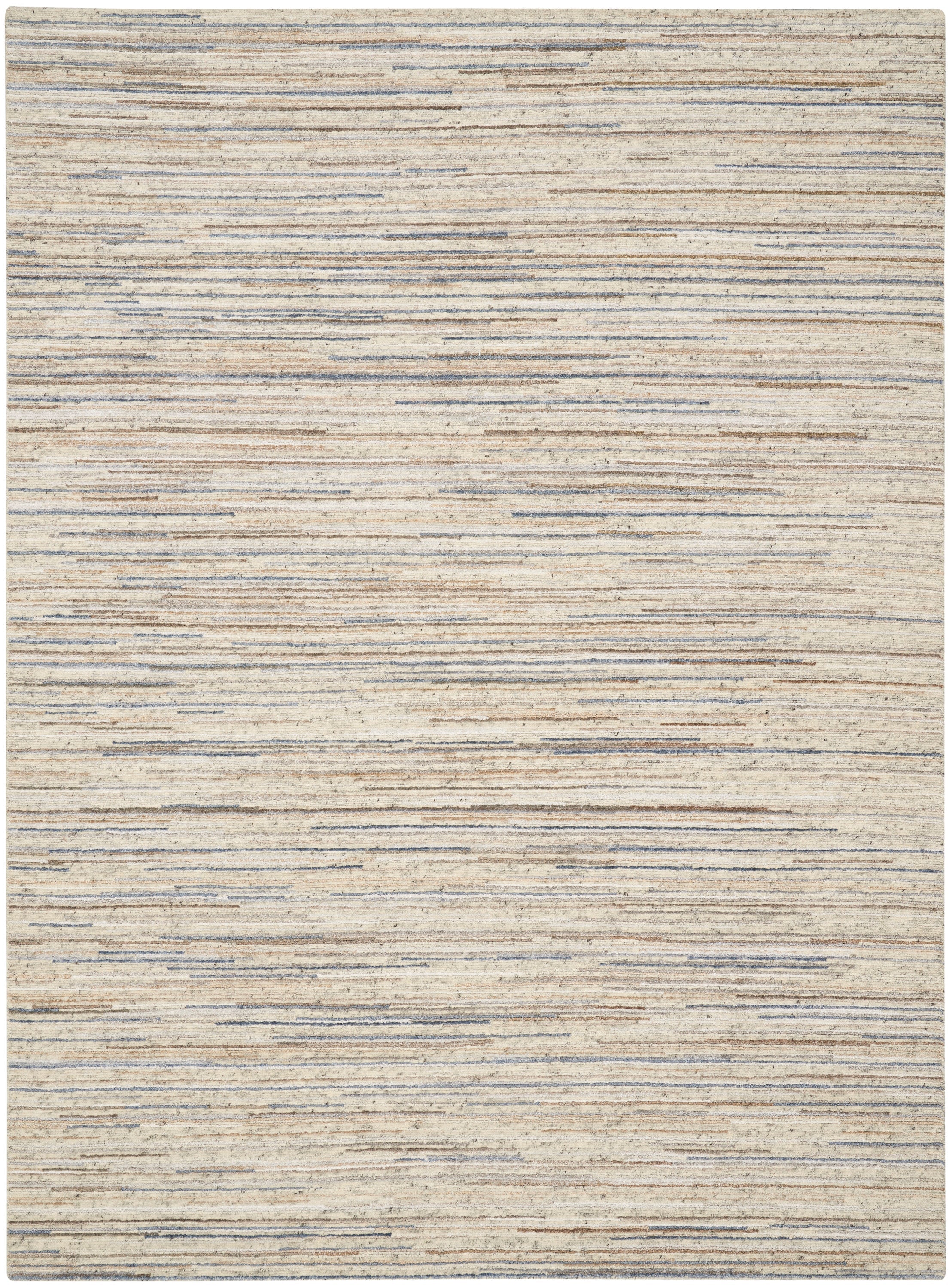 Plateau PAE01 Textured Modern Ivory Area Rug