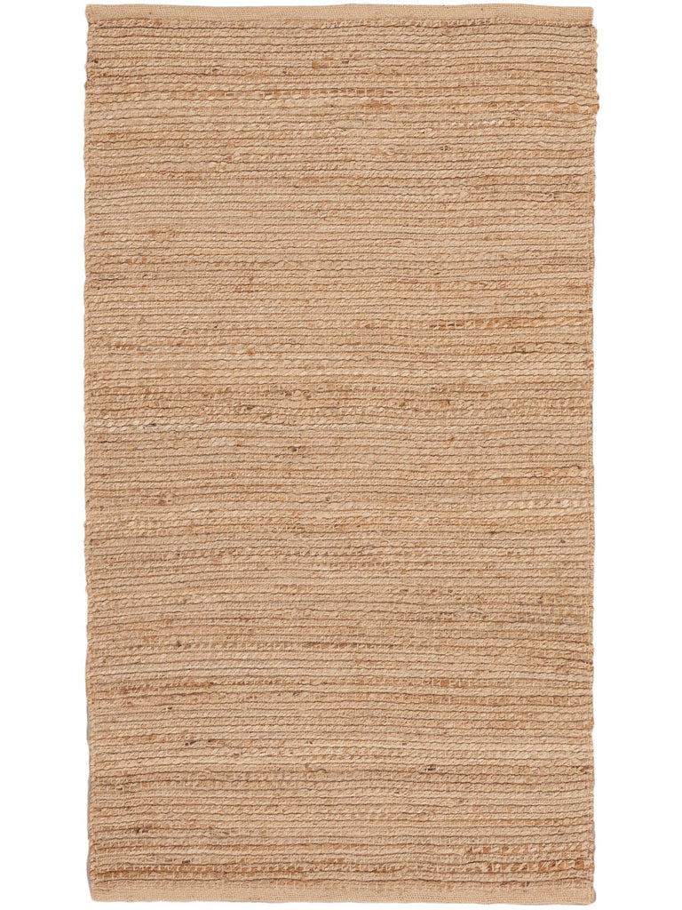 Natural Jute All-over design Farmhouse Natural Area Rug