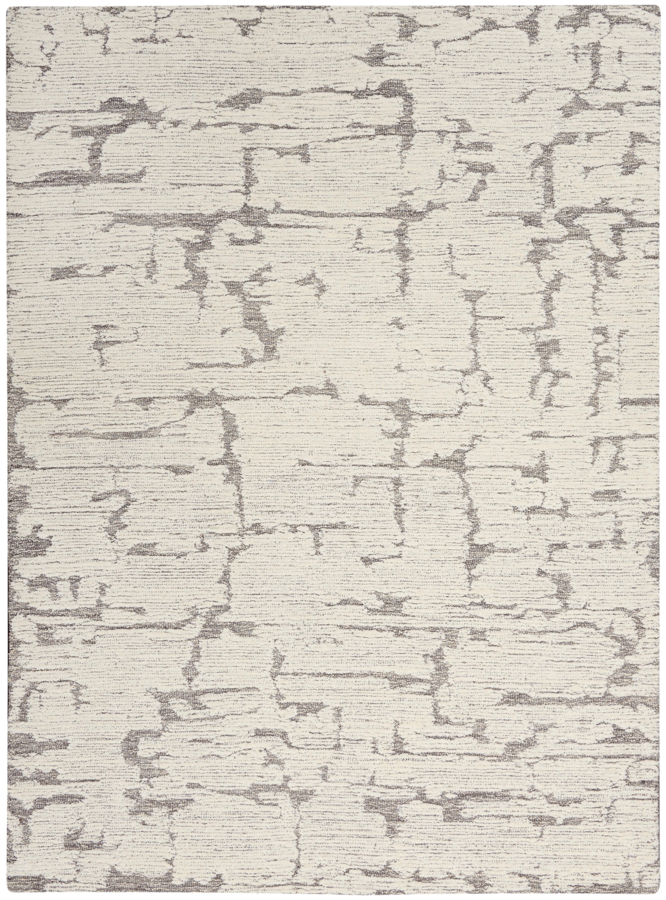 CK009 Sculptural SCL01 Abstract Modern Grey Area Rug