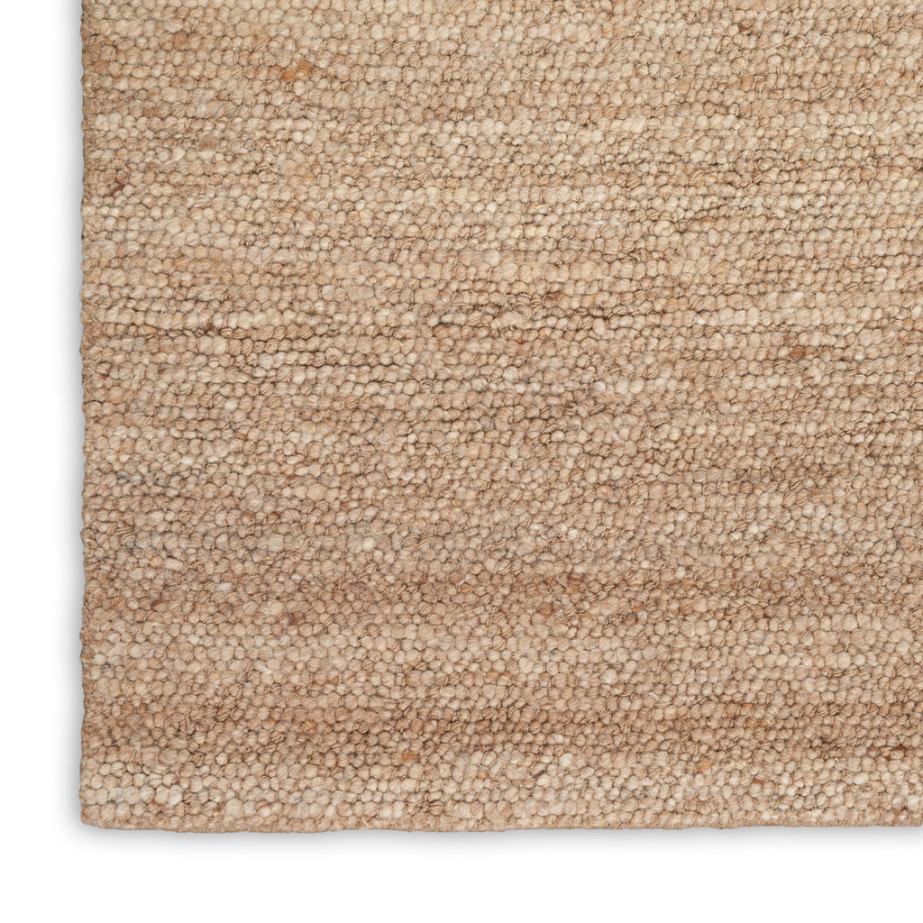 Alanna Solid Farmhouse Beige Area Rug