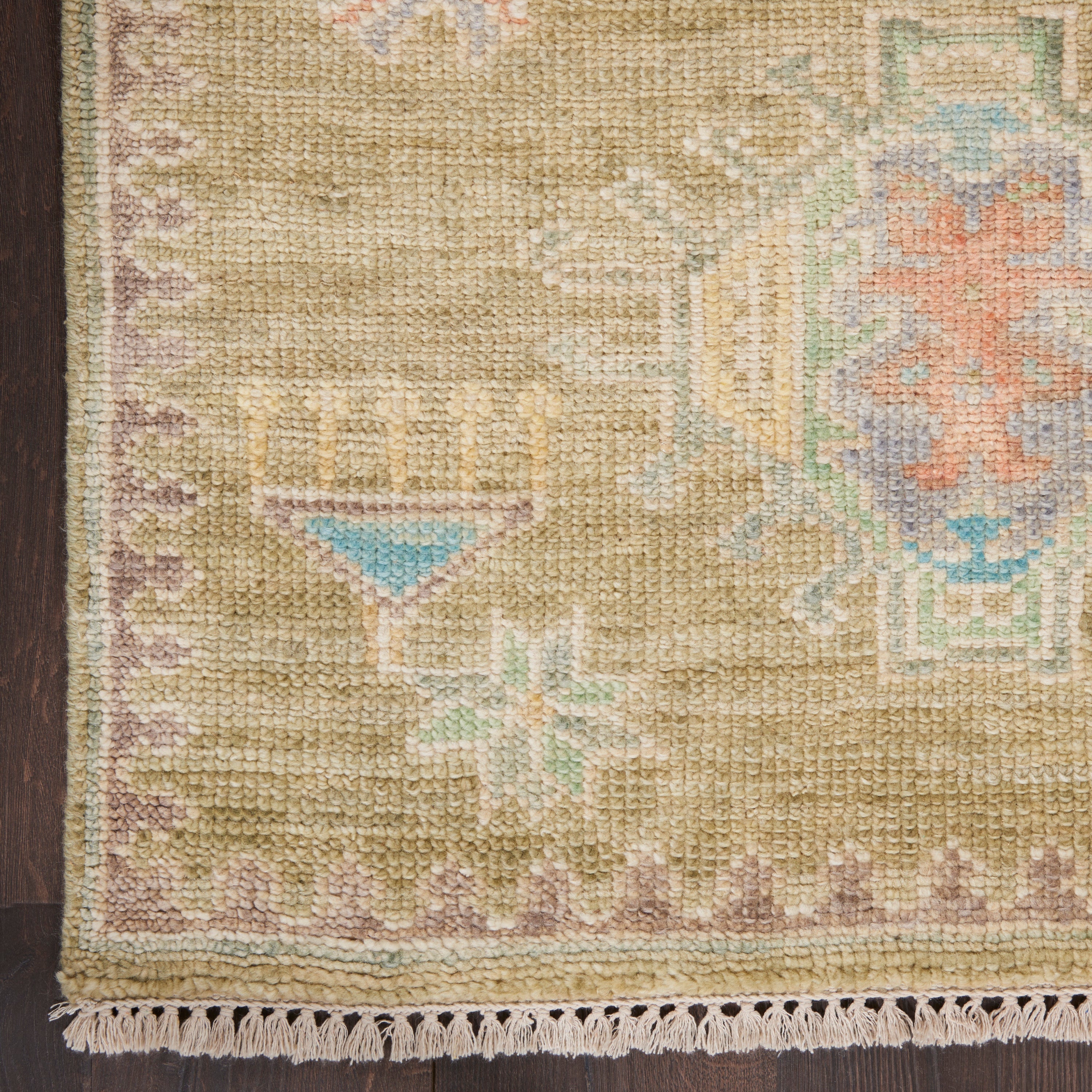 Odessa ODS05 Floral Vintage Sage Area Rug