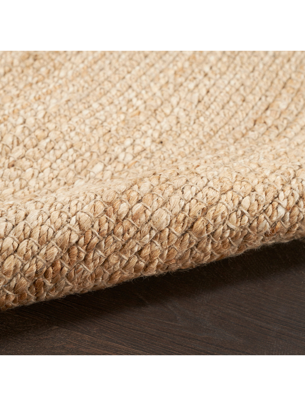 Natural Jute NJT01 All-over design Farmhouse Bleached Area Rug