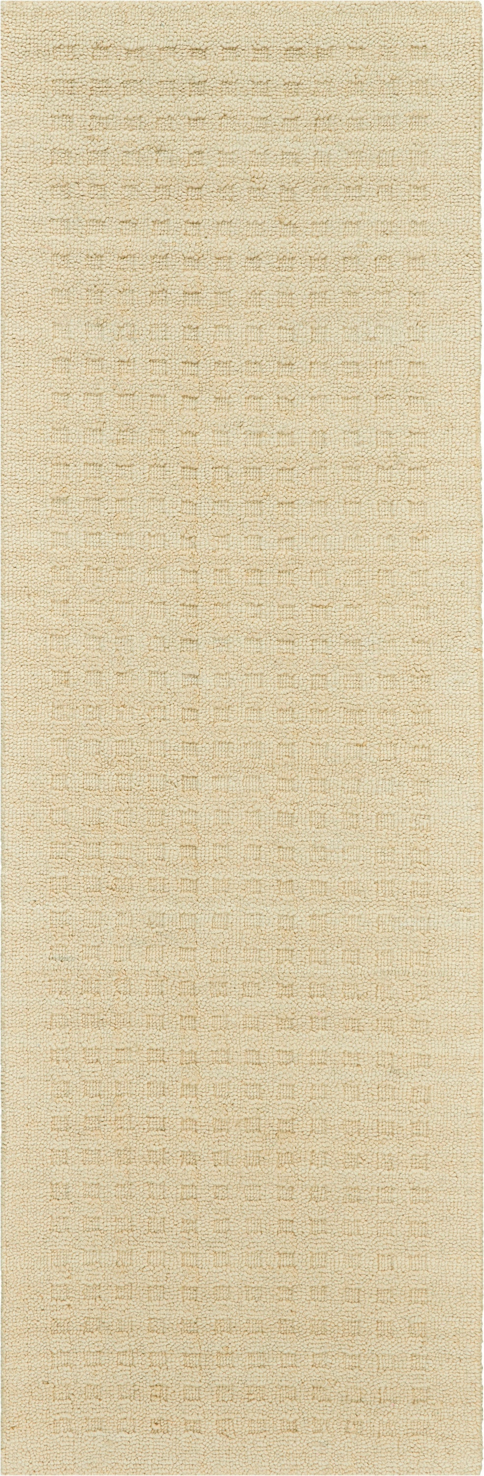 Perris Solid Ivory Area Rug