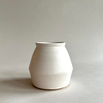 No.4 White Stoneware Vase - Bloomist