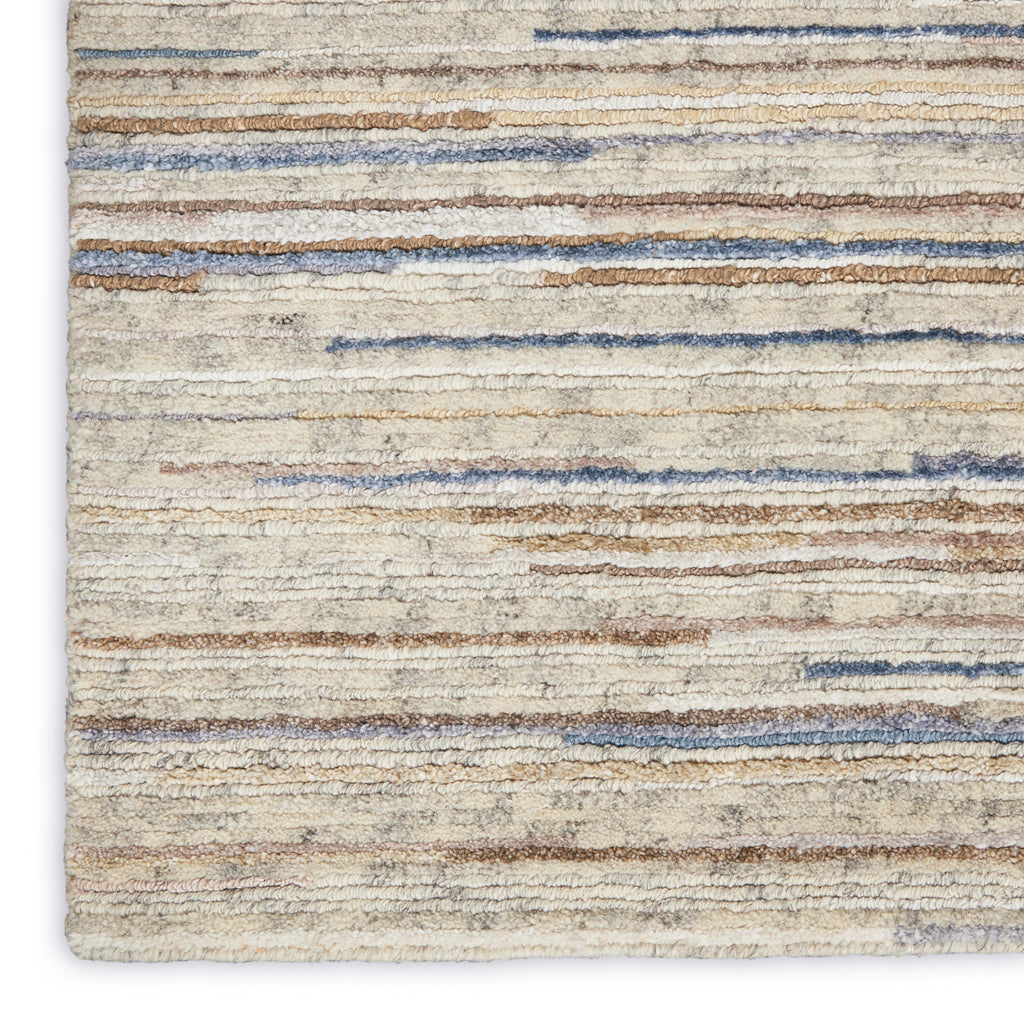 Plateau PAE01 Textured Modern Ivory Area Rug