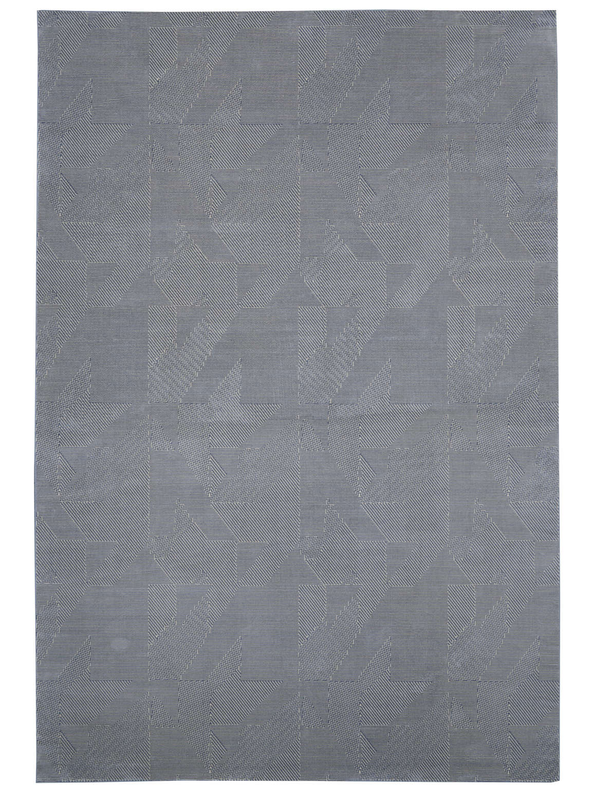 Calvin Klein Orlando Linear Grey/Blue Area Rug