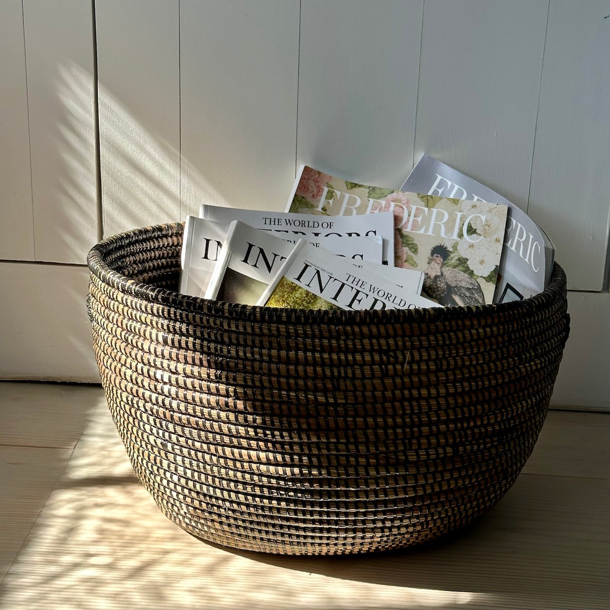 Senegalese Oval Storage Baskets - Bloomist