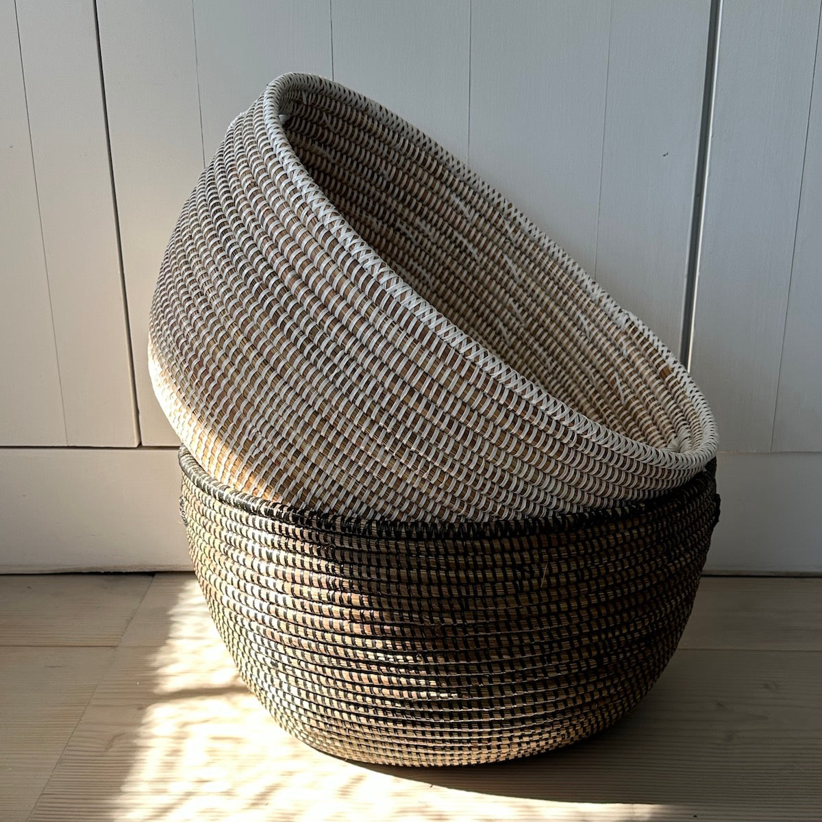 Senegalese Oval Storage Baskets - Bloomist