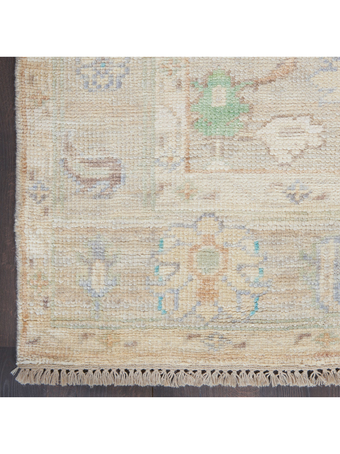 Odessa ODS07 Floral Vintage Ivory Multicolor Area Rug