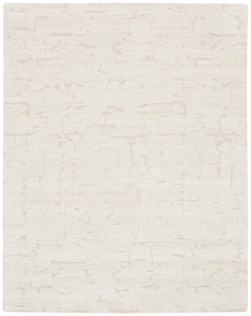 CK009 Sculptural SCL01 Abstract Modern Ivory Area Rug