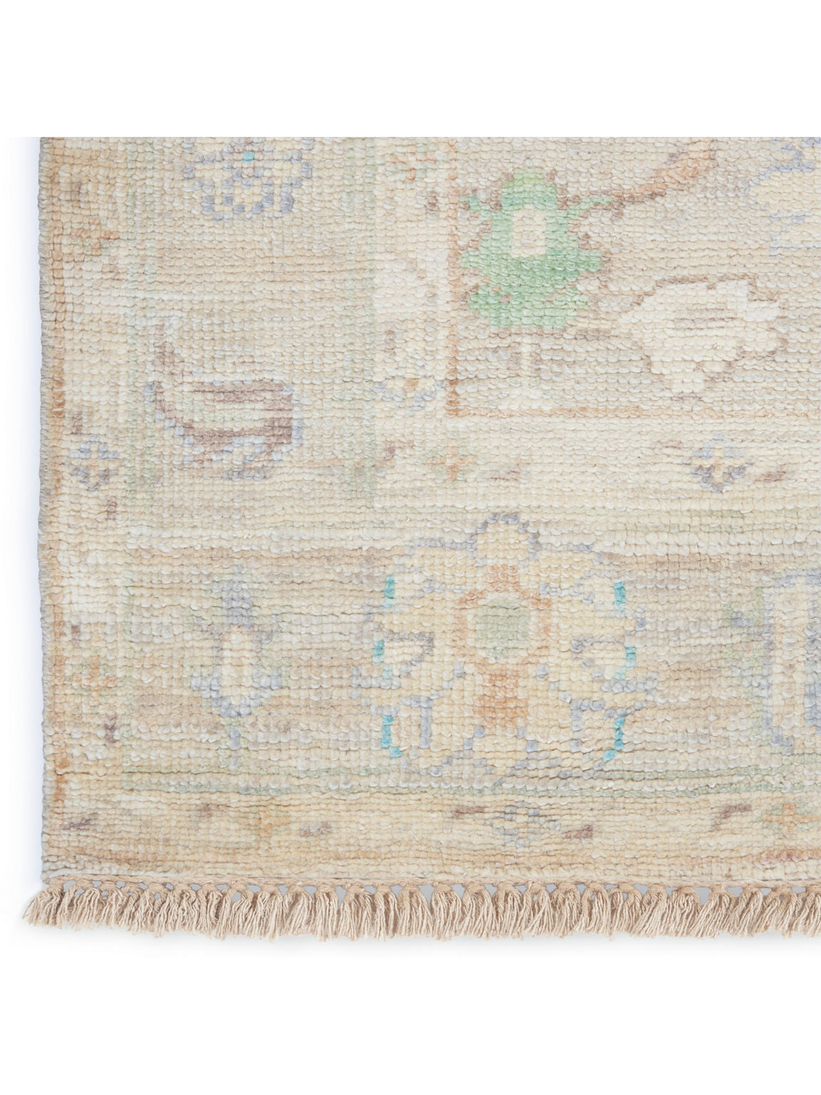 Odessa ODS07 Floral Vintage Ivory Multicolor Area Rug