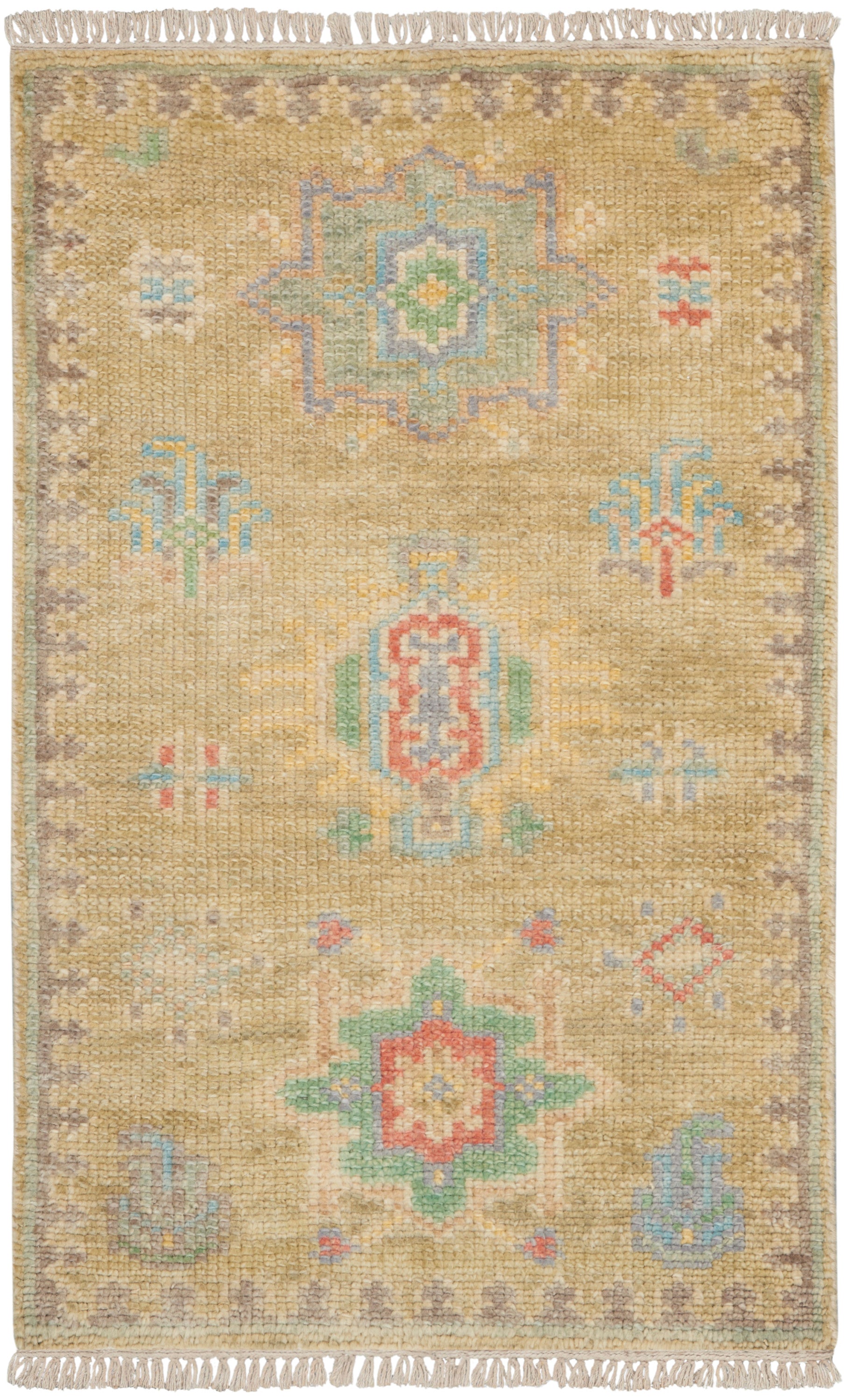 Odessa ODS05 Floral Vintage Sage Area Rug