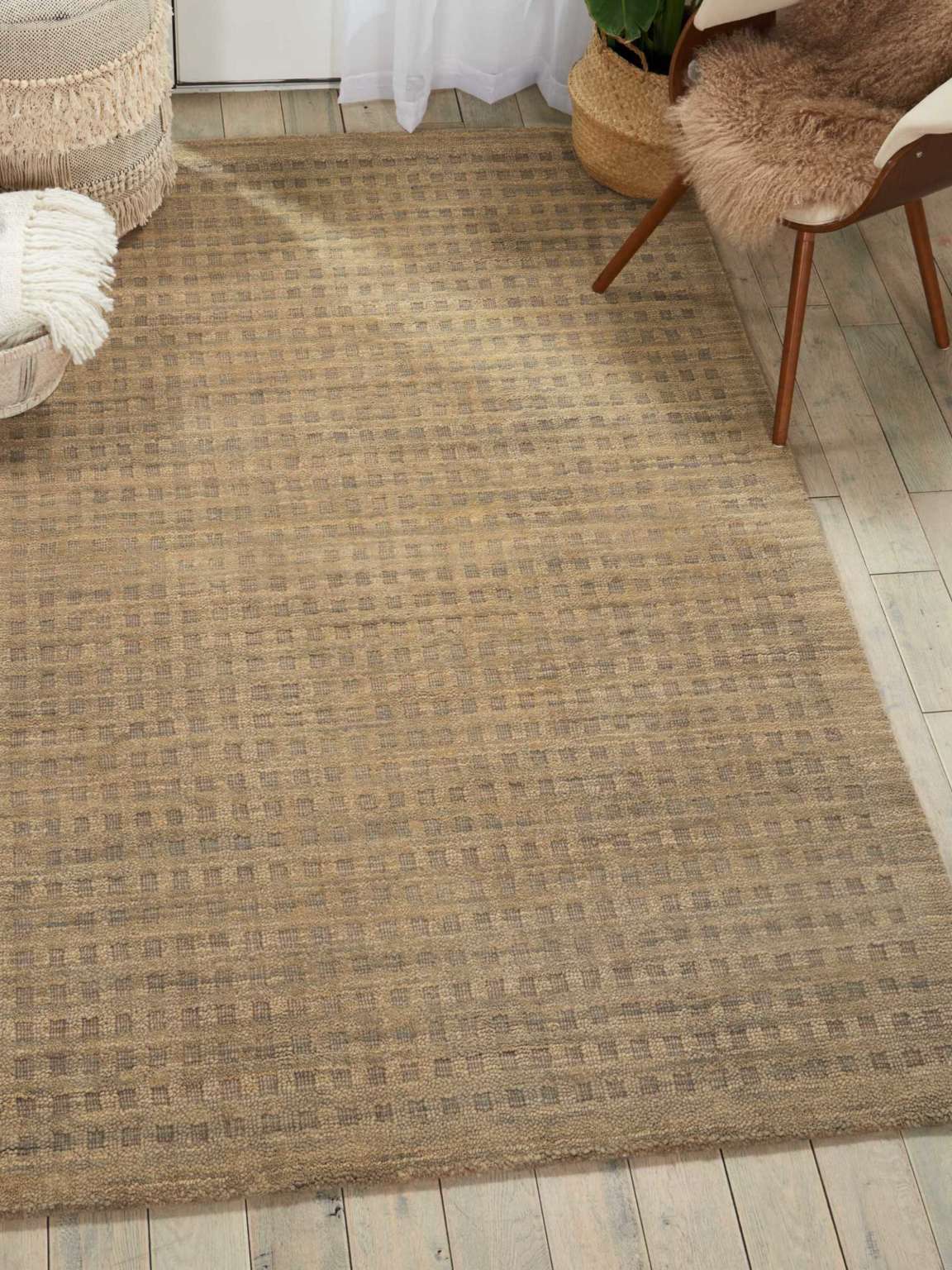 Marana Solid Latte Area Rug