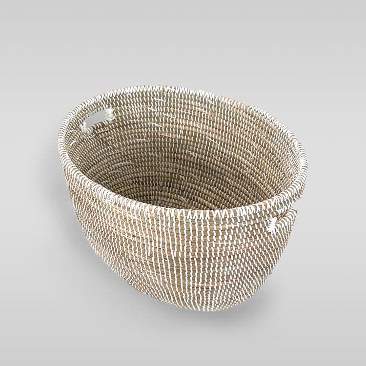 Senegalese Oval Storage Baskets
