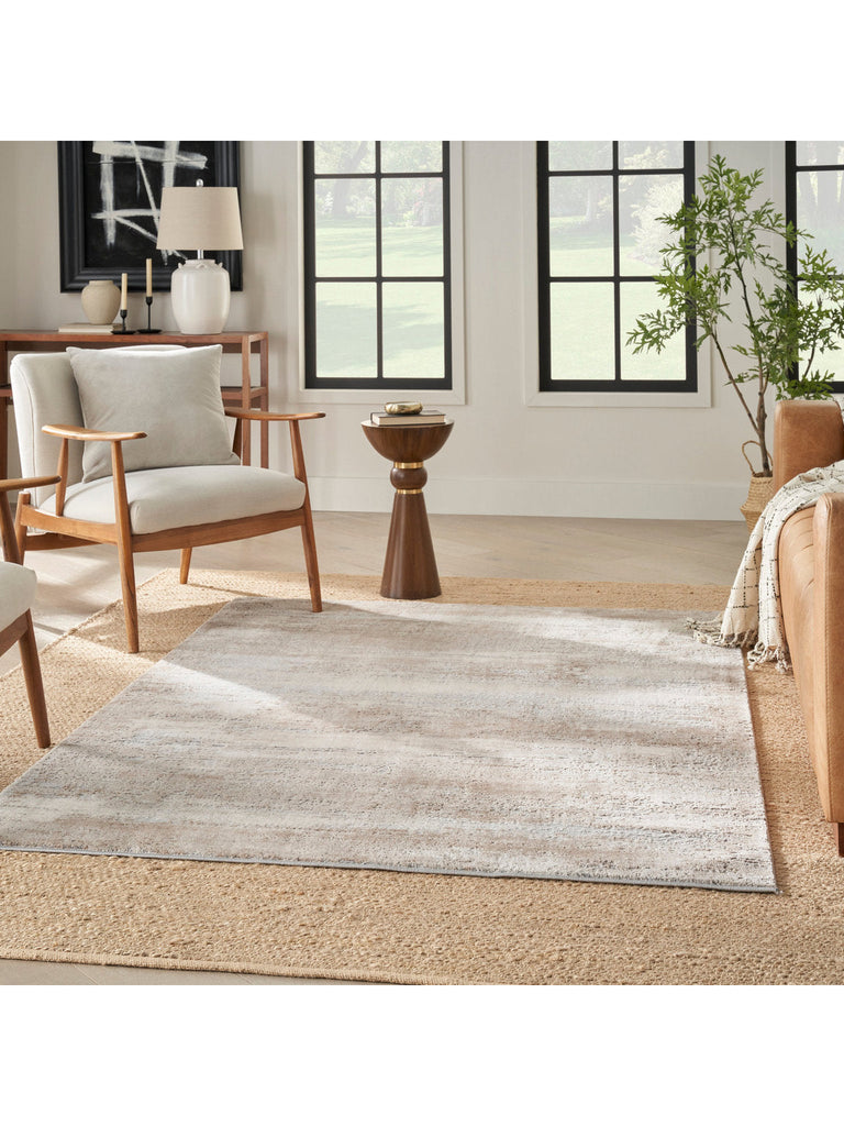 Natural Jute NJT01 All-over design Farmhouse Bleached Area Rug