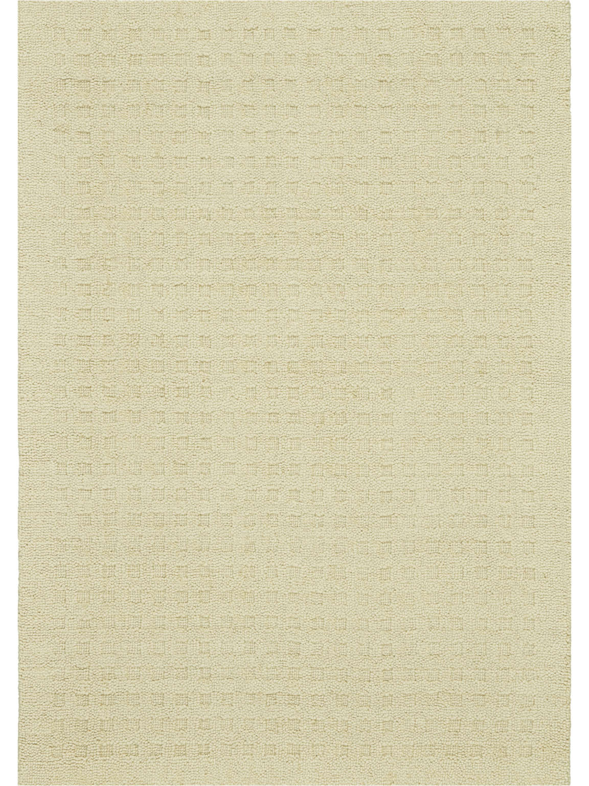 Perris Solid Ivory Area Rug