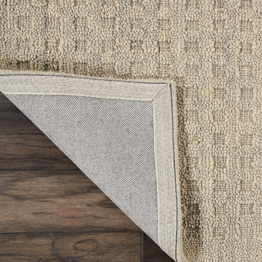 Perris Solid Taupe Area Rug