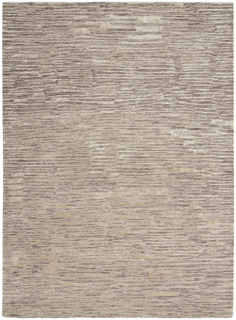 Ck010 Linear LNR01 Textured Modern Grey Area Rug