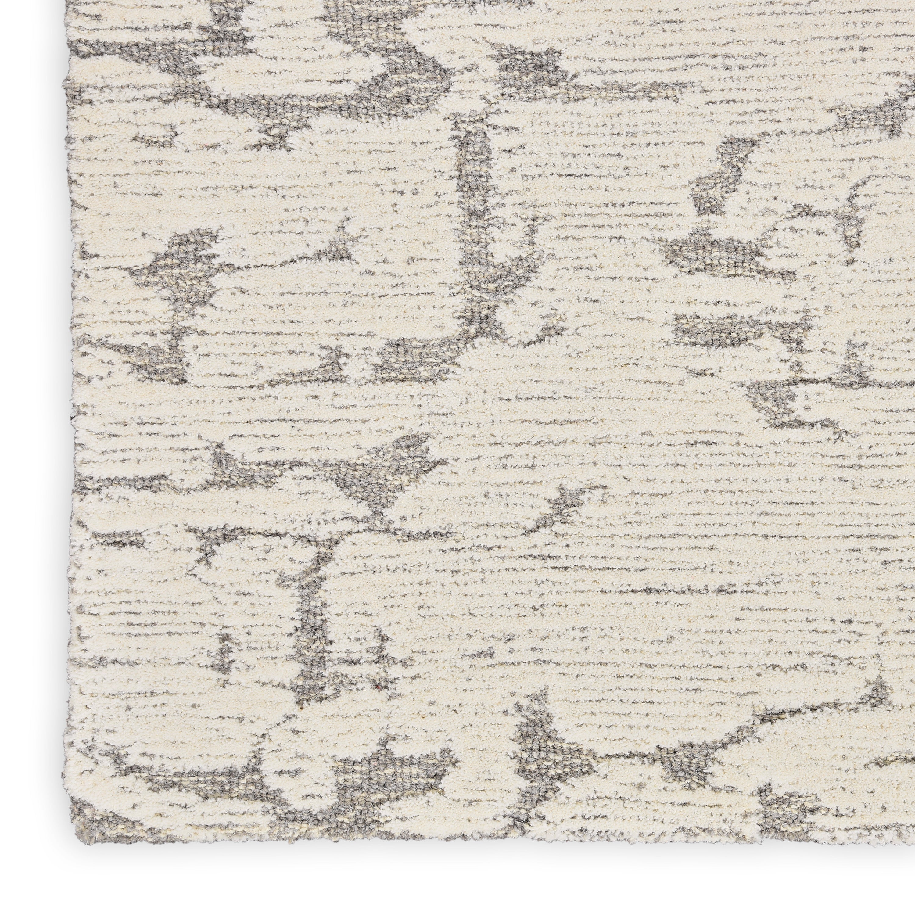 CK009 Sculptural SCL01 Abstract Modern Grey Area Rug