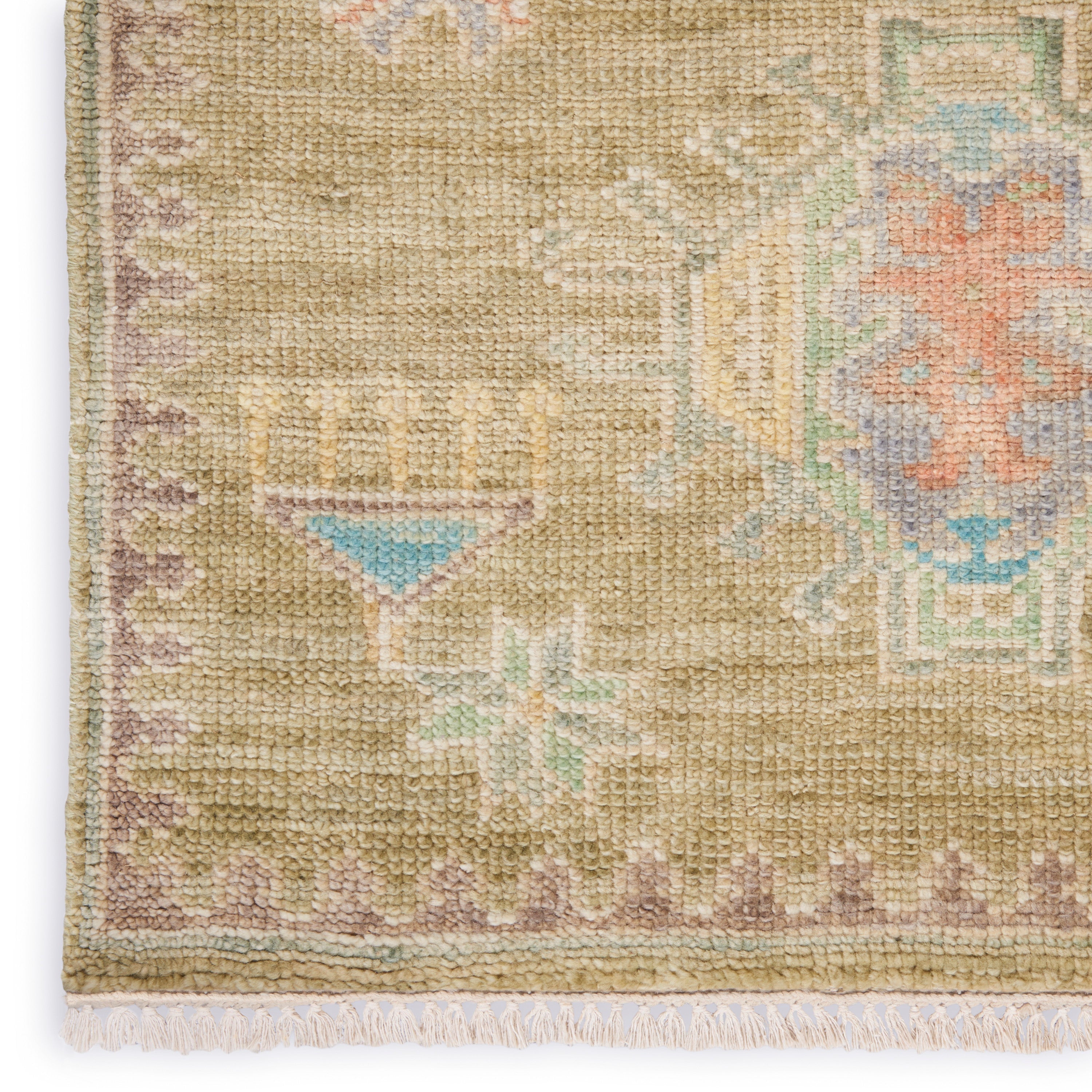 Odessa ODS05 Floral Vintage Sage Area Rug