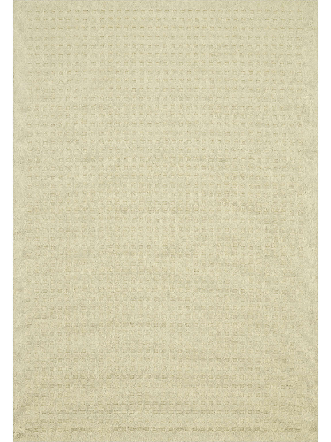 Perris Solid Ivory Area Rug