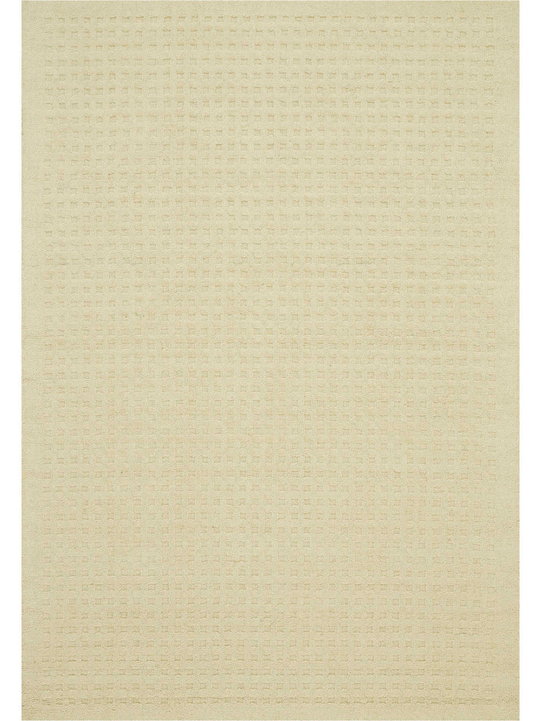 Perris Solid Ivory Area Rug