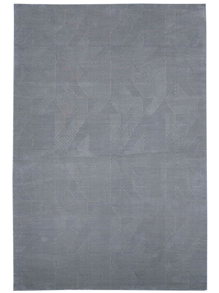 Calvin Klein Orlando Linear Grey/Blue Area Rug