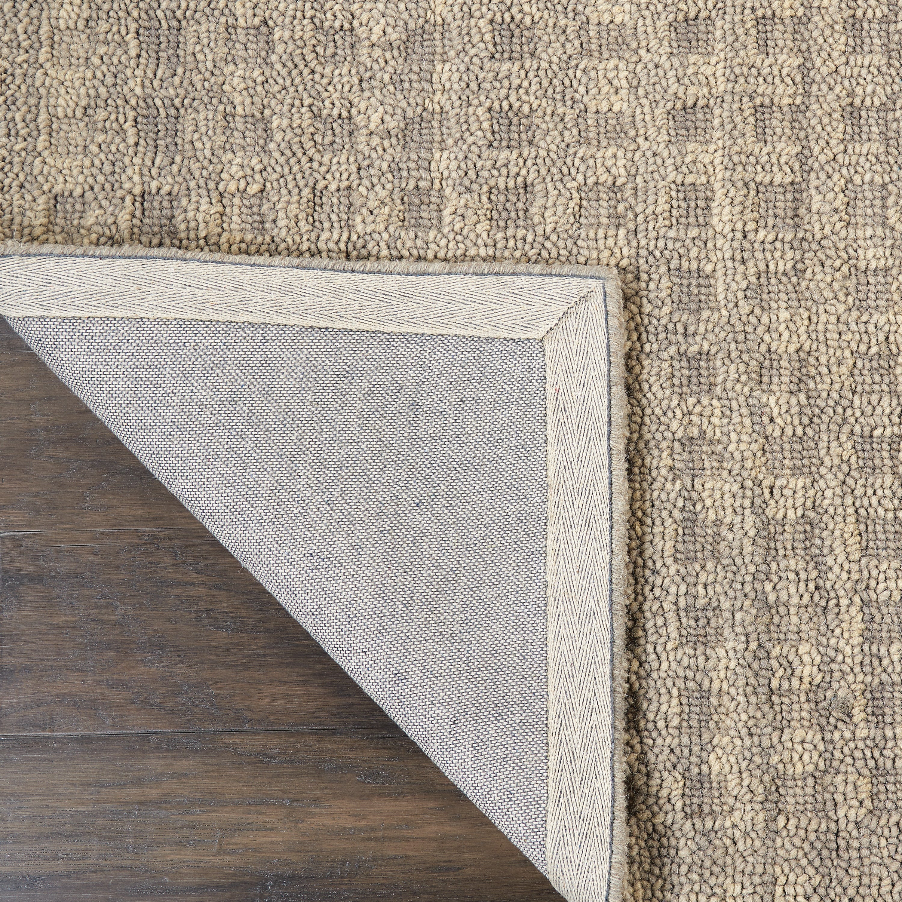 Perris Solid Latte Area Rug