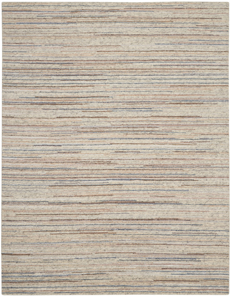 Plateau PAE01 Textured Modern Ivory Area Rug