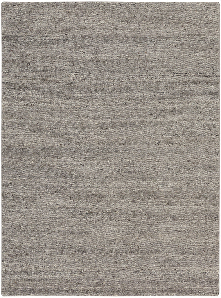 Alanna Solid Farmhouse Grey Area Rug