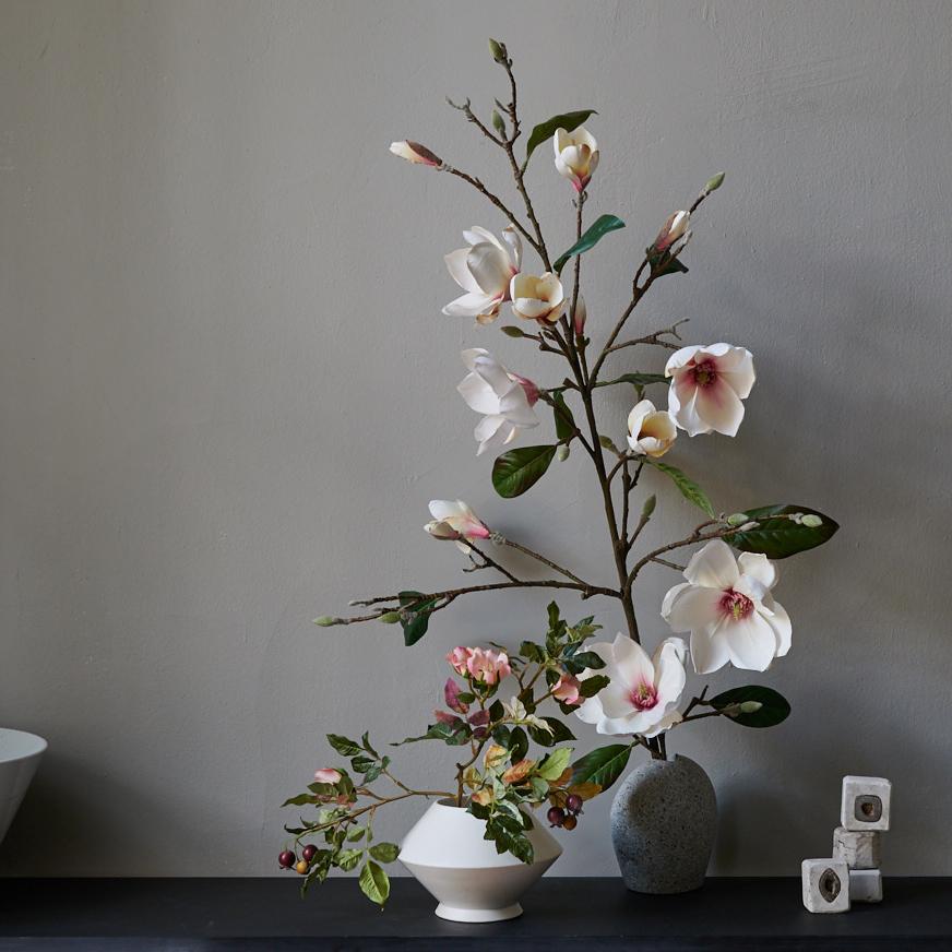 EcoFaux Magnolia Campbellii Branch - Bloomist