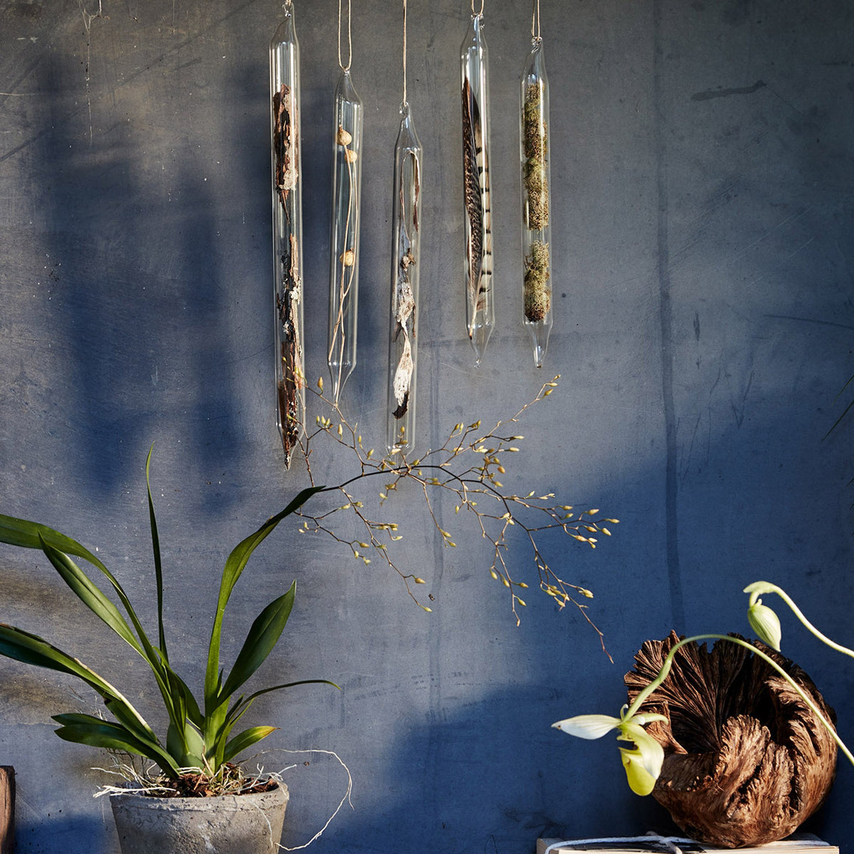 Foraged art glass encapsulation by Laura Kramer LBK Studio Rhode Island