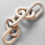 Pale Wood Chain, Large Link - Bloomist