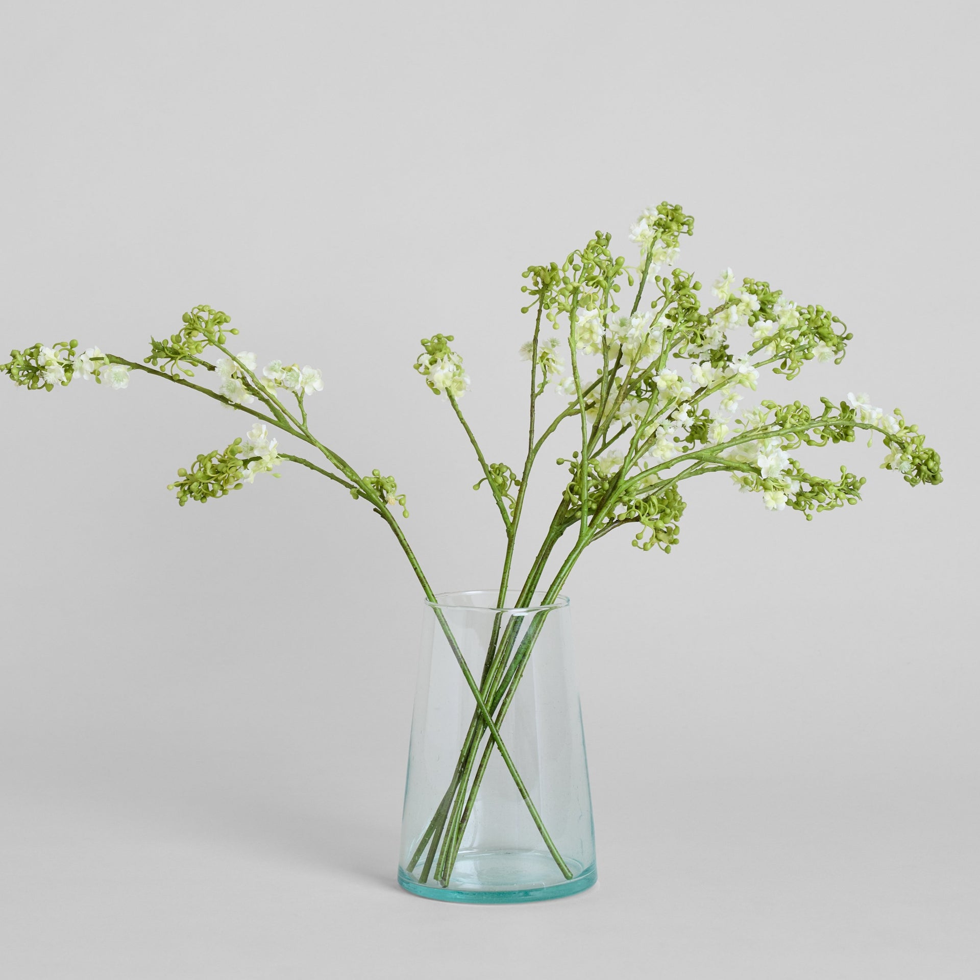 Recycled Glass Hurricane Vase