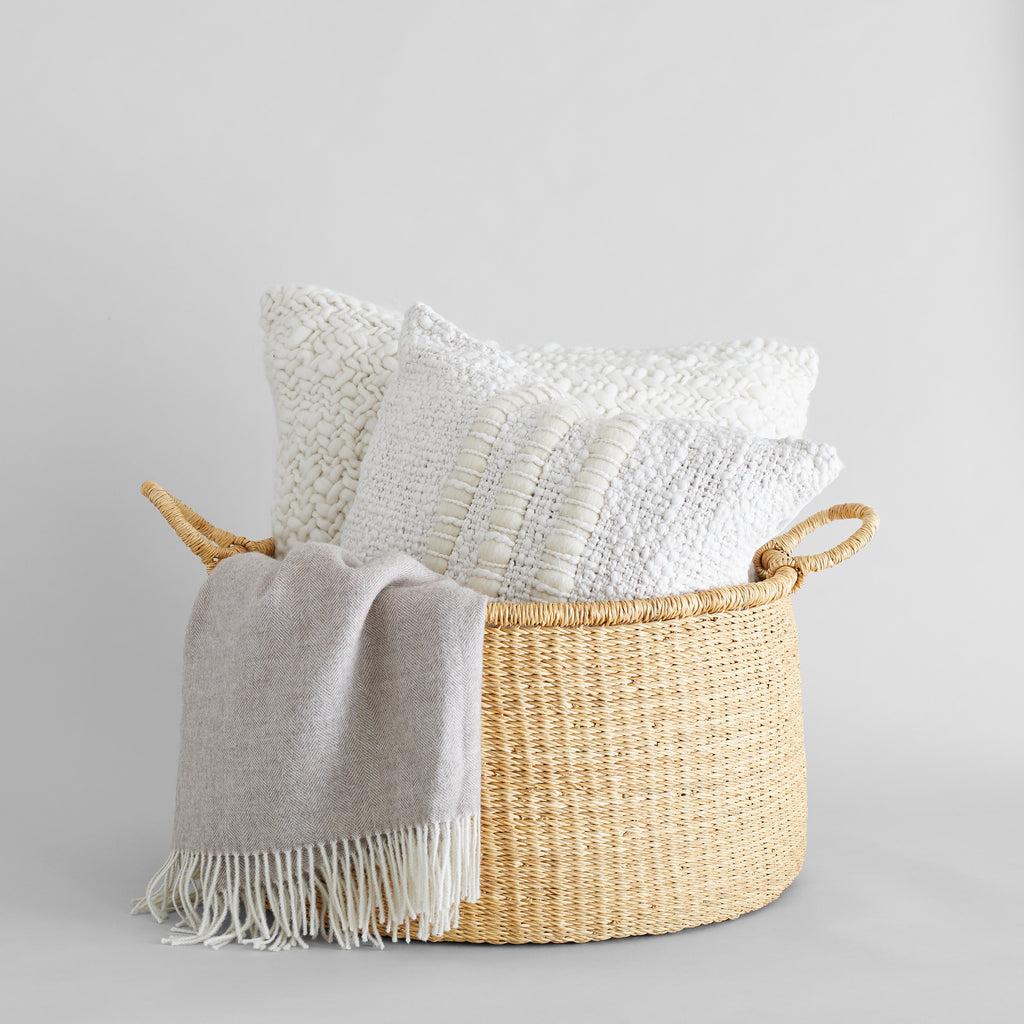 Alma Handwoven Cotton Pillow