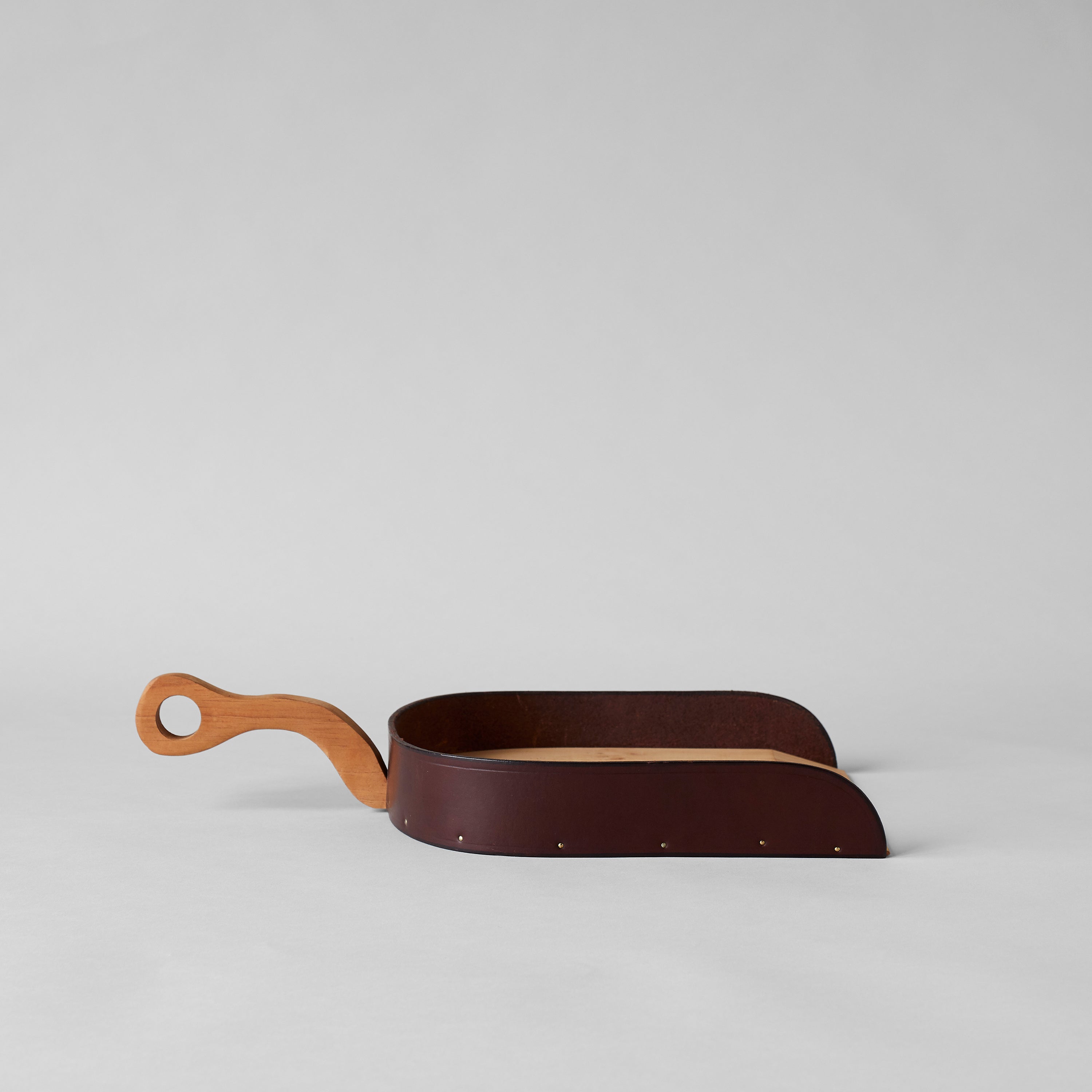 Wood & Leather Dustpan - Bloomist