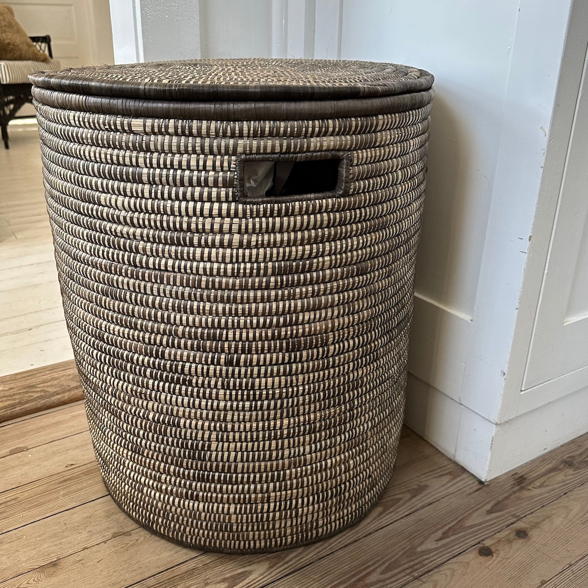 Bloomist Malawi Covered Basket - Thumbnail 4