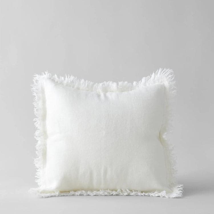Accent Pillow-Plush Fur White 20X20