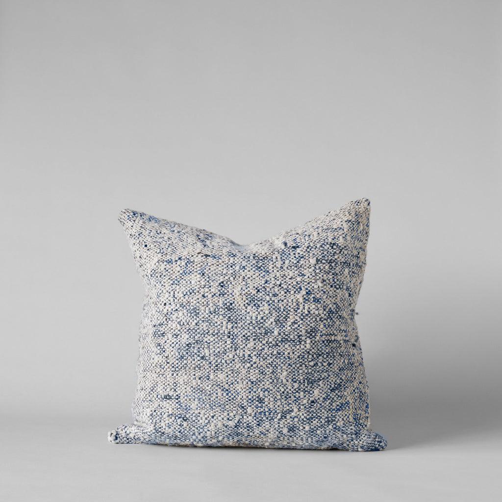 Textured Tweed Blue Pillow, 20x20 - Bloomist