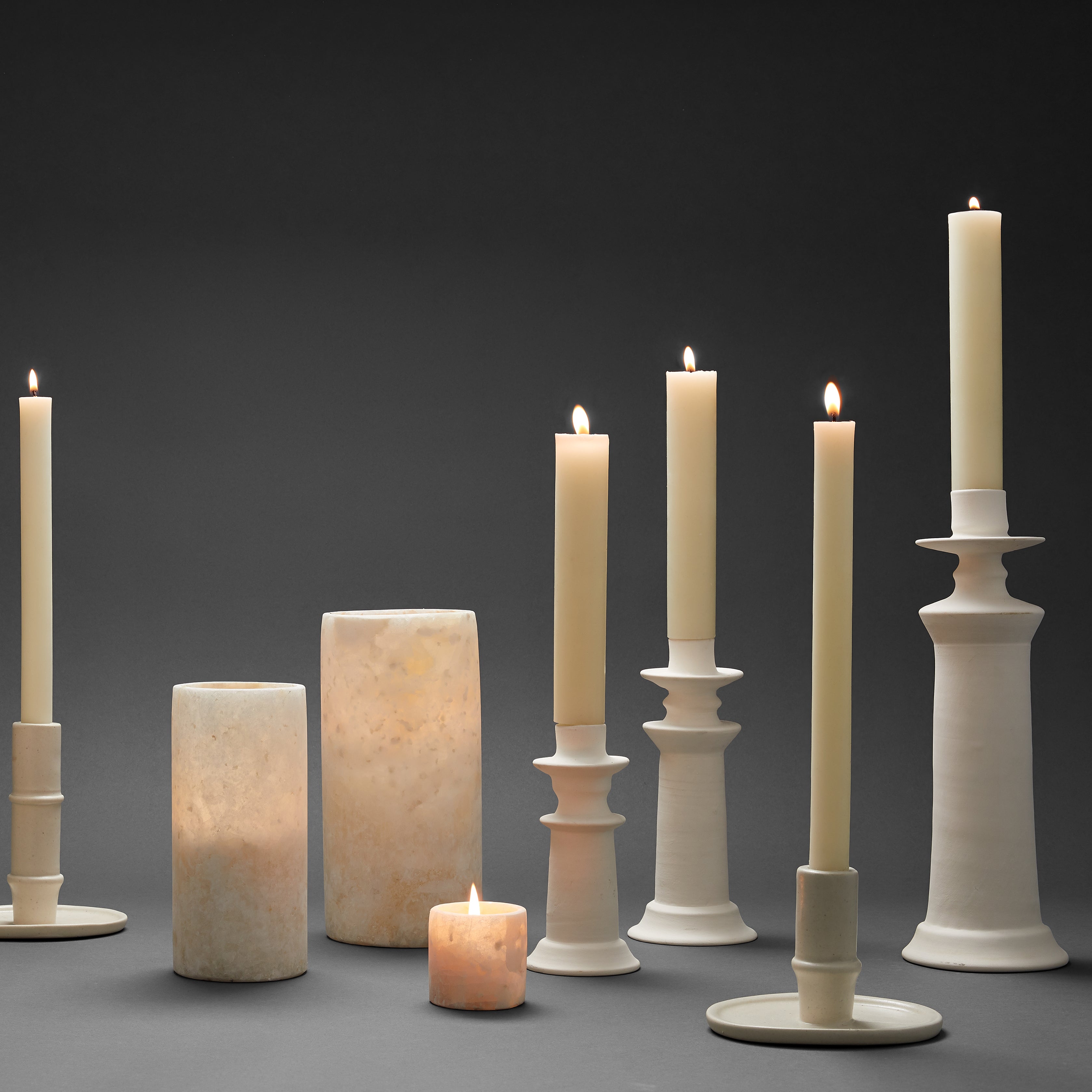 Alabaster Candleholder - Bloomist