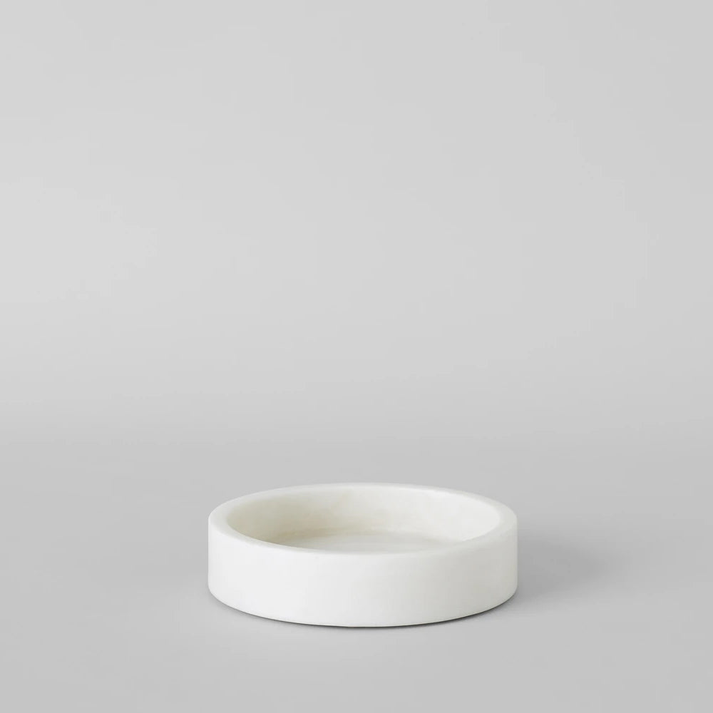 White Marble Cloche Base - Bloomist