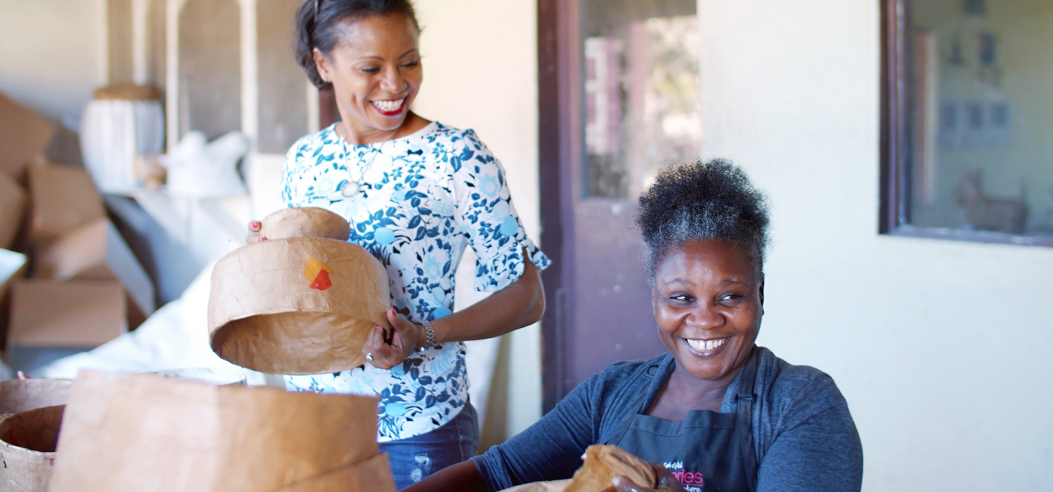 Paper Mache Bowls